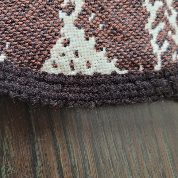 Vintage Southwest aztec Brown and white Cardigan - Picture 5 of 13
